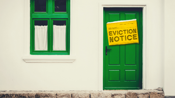 Tenant eviction notice